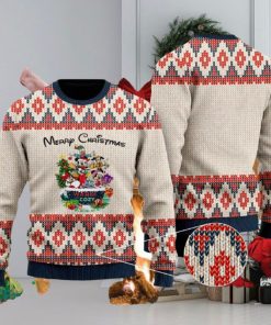 Disney Parks Christmas Weave Knitted 3D Sweater For Thanksgiving