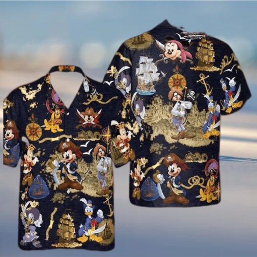 Disney Pirates of Caribbean Hawaiian Shirt