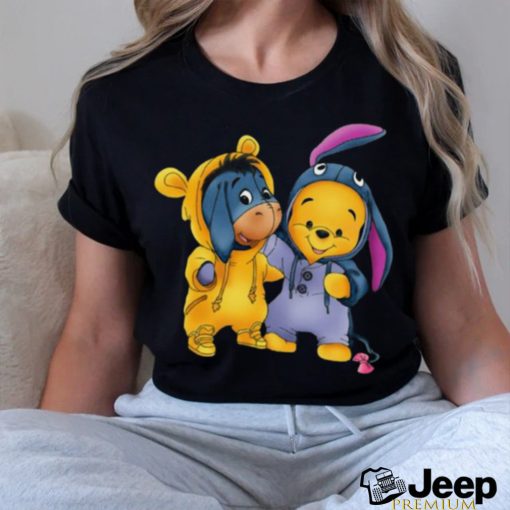 Disney Pooh And Eeyore Cute Friends T Shirt Disney Friends