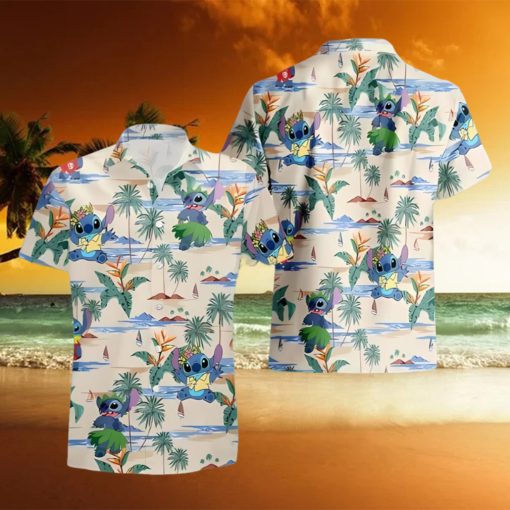 Disney Stitch Hawaiian Shirt Summer Gift For Friend