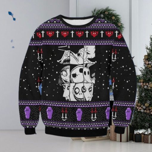 Disney Tim Burtons The Nightmare Before Christmas Sweater Best Gift For Men And Women