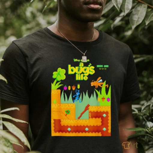 Disney and Pixar’s A Bug’s Life retro game 8 pixel shirt