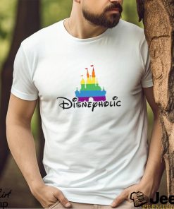 Disneyholic Sweatshirt Disney Watercolor Castle Minnie T Shirt Unisex