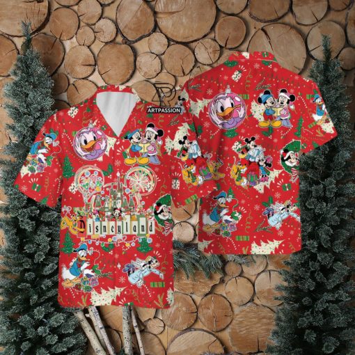 Disneyland Christmas Hawaiian Shirt