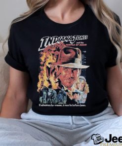 Distressed Temple Of Doom Adventure Indiana Jones Shirt