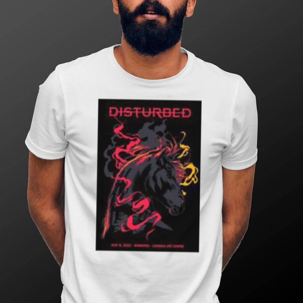Disturbed Tour Winnipeg Mb 2023 Shirt