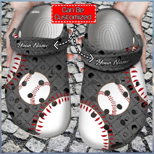 Dive into Sports Fandom Exclusive Baseball Theme Artistry Clog Footwear Design