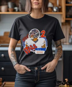 Dj Moore Football Paper Chicago Bears T shirt