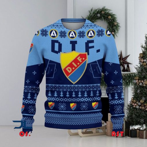 Djurgårdens IF Fotbollsförening Allsvenskan Sweden Ugly Sweater Christmas