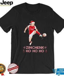 Santa Oleksandr Zinchenko Zinchenk ho ho ho Christmas shirt