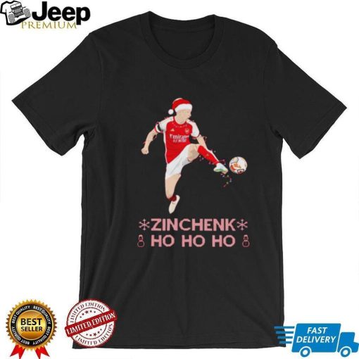 Santa Oleksandr Zinchenko Zinchenk ho ho ho Christmas shirt