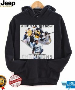 Uc San Diego Tritons Team Baseball 2023 Big West Champions Shirt