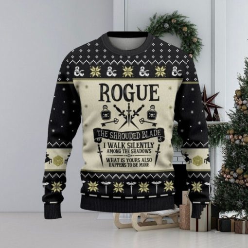 DnD Classes Collection Christmas 3D Sweater