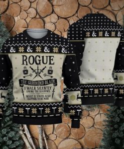 Dnd Classes Rogue Ugly 3d Sweater