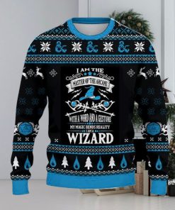 Dnd Classes Wizard Ugly Christmas Sweater