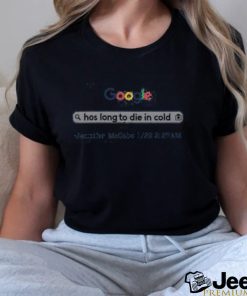 Doctor Turtleboy Google Hos Long To Die In Cold Jennifer Mccabe 1 29 2 27 Am Shirt