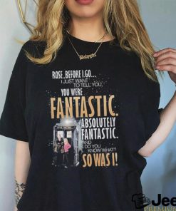 Doctor Who Diamond Collection Shirt