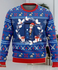 Doctor Who Tardis Ugly Christmas Sweater 3D Gift For Men And Women