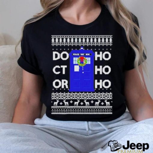 Doctor who tardis ho ho ho Christmas shirt