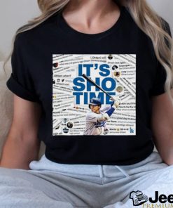 Dodgers Announce Ohtani T’s Sho Time T Shirt