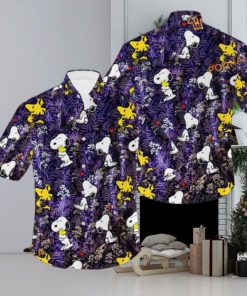Dog Cartoons Style Snoopy Hawaiian Shirt, Unique Gift for Adults