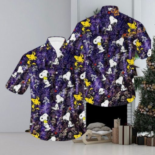 Dog Cartoons Style Snoopy Hawaiian Shirt, Unique Gift for Adults