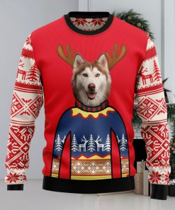 Dog Custom Photo Personalized Face Ugly Christmas Sweater Thankgiving Gift Men Women