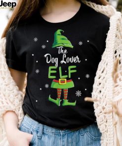 Dog Lover Elf Family Matching Christmas Pajamas Pjs Xmas Men Unisex Shirt