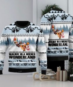 Dog Lover Walkin In A Wiener Ugly Sweater