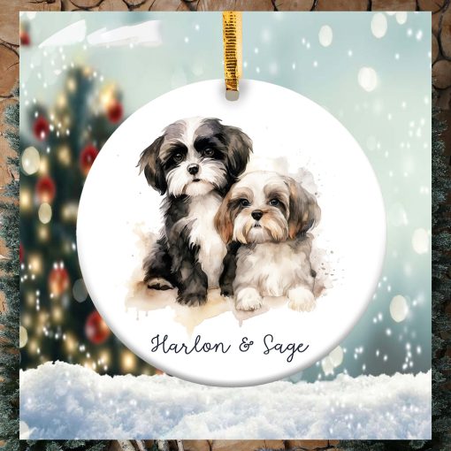 Dogs Christmas Ornament