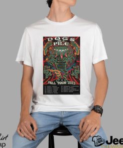 Dogs In A Pile 2023 Fall Tour Poster Shirt