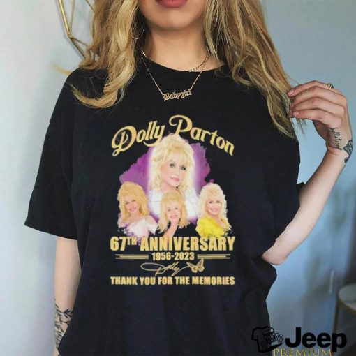 Dolly Parton 67th Anniversary 1956 – 2023 Thank You For The Memories T Shirt