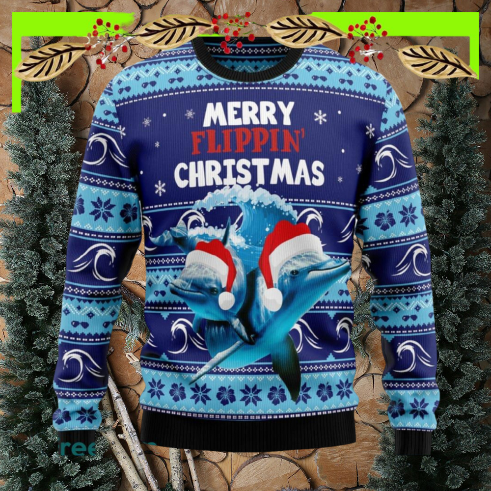 Santa Fishing Ugly Christmas Sweaters For Men And Women Style Gift