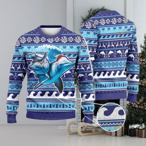 Dolphin Ugly Christmas Sweater 3D, Dolphin Gifts, Christmas Gifts