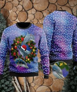 Dolphin Ugly Christmas Sweater Gift For Men And Women