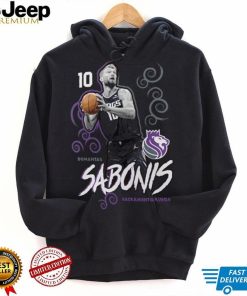 Domantas Sabonis Sacramento Kings Fanatics Branded Competitor T Shirt