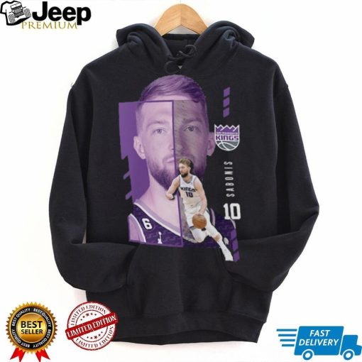 Domantas Sabonis Sacramento Kings Fanatics Branded Jump Pass T Shirt