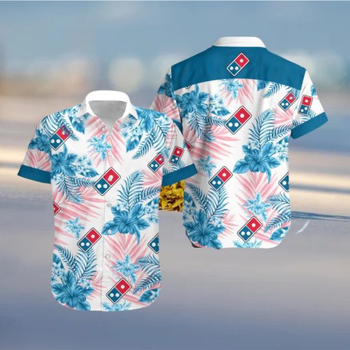 Domino’s Pizza 3D Tropical Flower Hawaiian Shirt Men And Women Gift