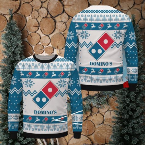 Domino’s Pizza Ugly Christmas Sweater, Xmas Gift Ideas For Men Women