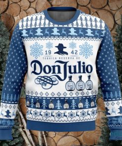 Don Julio 3D Ugly Christmas Sweater Christmas Gift Ideas Party Gift