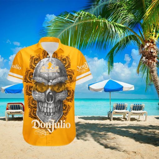 Don Julio Skull Rose Special Hawaiian Shirt