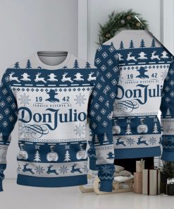 Don Julio Tequila Blue Ugly Christmas Sweater