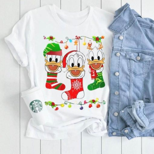 Donald Duck Socks Disney Christmas Shirt, Donald Duck Christmas Shirt