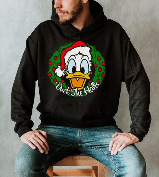 Donald Duck with Holiday Present, Donald Duck Christmas Shirt