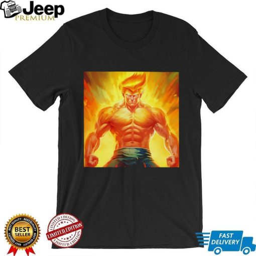 Donald Trump Circa 2023 Super Saiyan Anime shirt