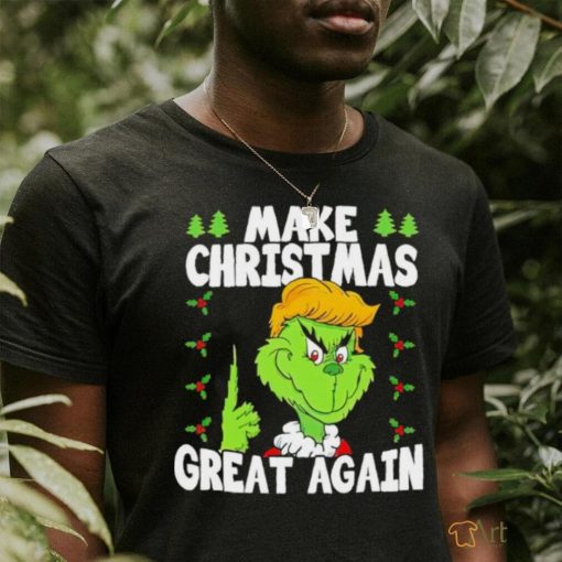 Donald Trump Grinch make Christmas great again shirt