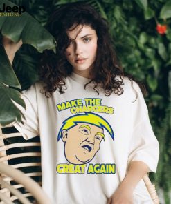 Donald Trump MAGA make the Los Angeles Chargers great again shirt