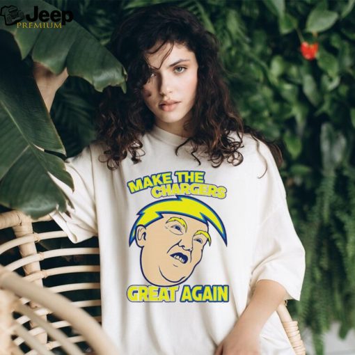 Donald Trump MAGA make the Los Angeles Chargers great again shirt