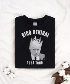 Donald Trump Mugshot Rico Revival 2023 Tour Shirt