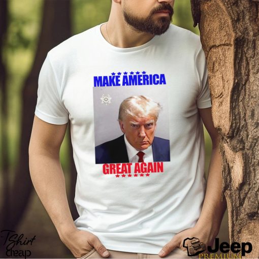 Donald Trump Mugshot make America great again 2023 meme shirt